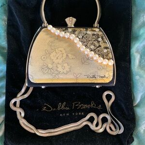 Debbie Brooks Embellished Hardshell Evening Purse